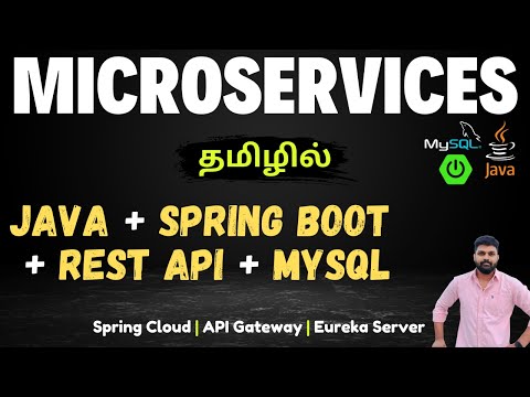 Java Microservices using Spring Boot [NEW] | Full Example Tutorial with MySQL | code logic - Tamil