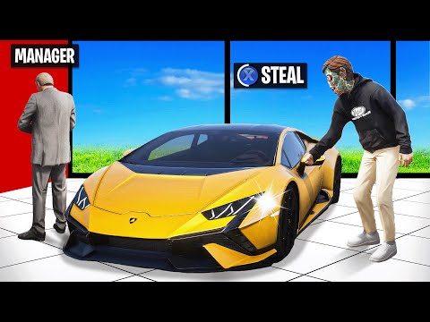 Stealing Ultra Expensive Cars in GTA 5 RP..