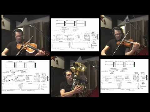 Full Stop (2020) for processed Violin, Viola, and Baritone Horn - Brian Lindgren