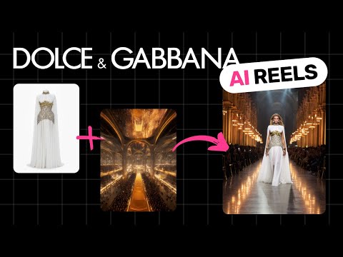 Dolce & Gabbana AI Reels: Full Storyboard Made with Neural Networks