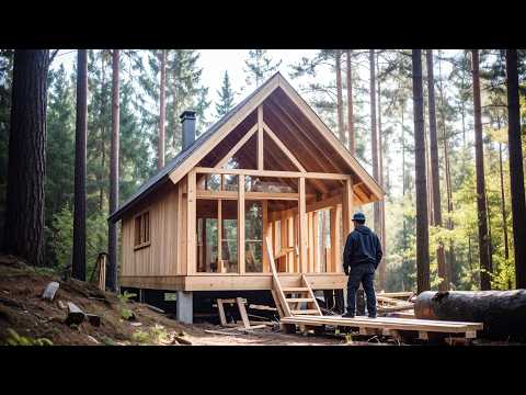 This is Shocking! He Built This House All by Himself in 35 Days