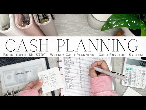 Budget With Me $739 | Cash Planning for the Week | How I Figure Out the Money I Add to My Envelopes