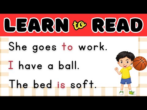 Learn to Read Simple Sentences Compilation Sight Words Pre school | Reading English Lesson For Kids
