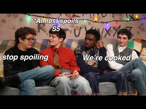 Stranger Things 5 Cast Being Unserious for 10 Minutes Straight