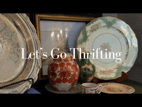 Thrift Home Decor With Me | Powder Room Design Peek