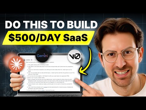 How to build SaaS App in a weekend using AI (Steal This)