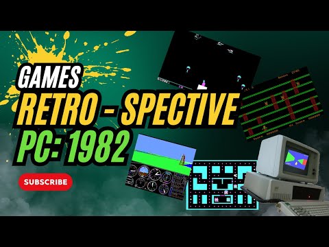 DOS Games of 1982 - Paratrooper, Apple Panic and more