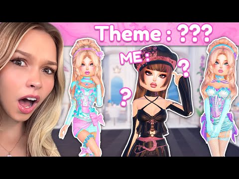 Dress to Impress BUT I CANT SEE THE THEME