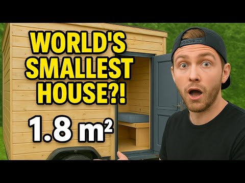 Inside a House So Small Your Feet Stick Out the Door!