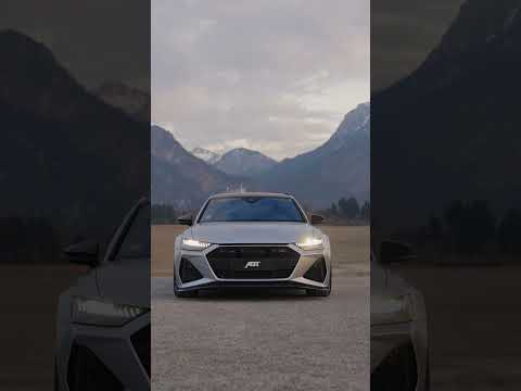 Silver Star - the ABT RS6-S with 700 HP and 880 Nm in Florett Silver Matte. #shorts #ABTsportsline