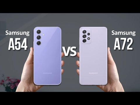Samsung Galaxy A54 Vs A72