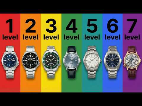 The 7 Levels Of Seiko Watches