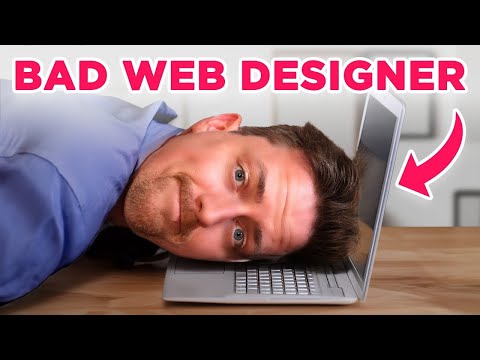 How NOT to design a website