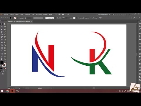 Créer un logo de lettre N &  K dans Adobe Illustrator