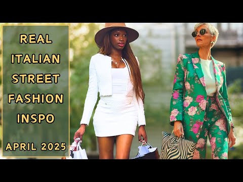 🌸April 2025 Milan Street Style 🇮🇹: Italian Spring Fashion Trends