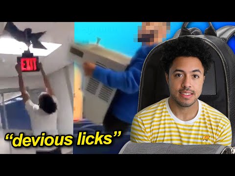 Stealing from school is the new tiktok trend