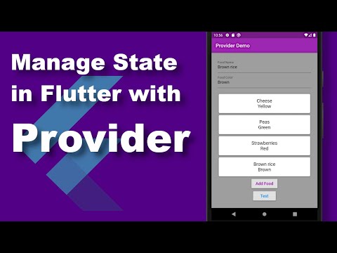 Managing state in Flutter with Provider (Version 3)