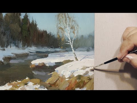 Живопись маслом: полезный способ - смотреть на все одновременно