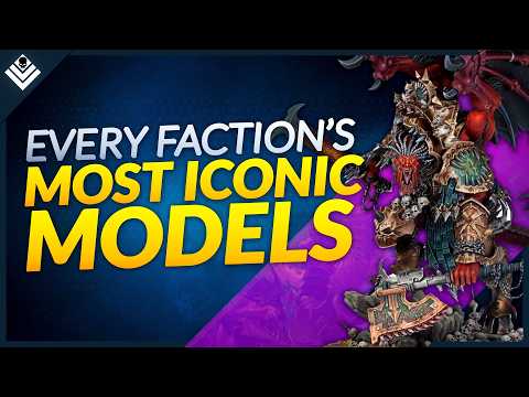 The BEST Warhammer 40k Models From Every Faction! (My Top 3 From Each!)