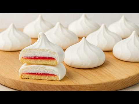 Got leftover egg whites? Be sure to prepare this! These meringues melt in your mouth!