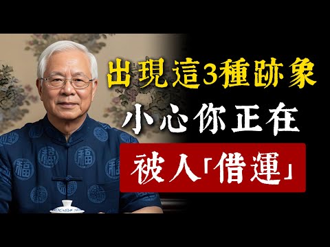 身邊如果出現這3種跡象，說明可能正在被人「借運」！10個方法有效化解。