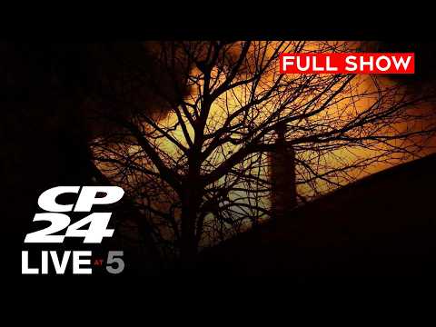 One person found dead after a house fire in Courtice | CP24 Live at Five for Feb.23, 2026