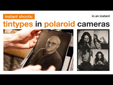Making Tintypes with the Polaroid SX-70 and Passport cameras [Instant Shoots]