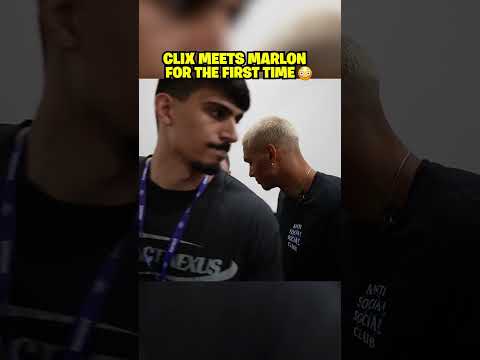 Clix MEETS Marlon for the FIRST time 😳