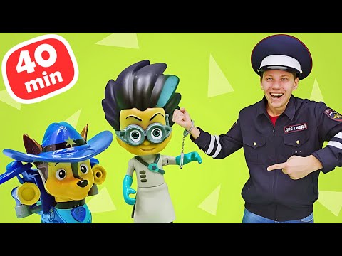 Служба спасения в деле: Герои в масках против Ромео! 🚓🎭✨