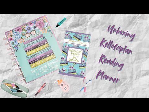 Unboxing the Kellofaplan 2026 Reading Planner