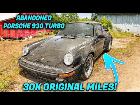 First Wash in 19 Years: Porsche 930 Turbo With 30k Original Miles! | Satisfying Restoration