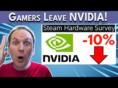 Gamers QUIT NVIDIA in Steam Survey