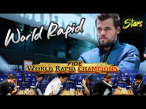 Magnus Vs Praggnanandhaa, Vincent Keymer, Nodirbek Abdusattorov || World Rapid Champions