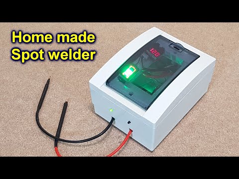 Home-made spot welder (very powerful)