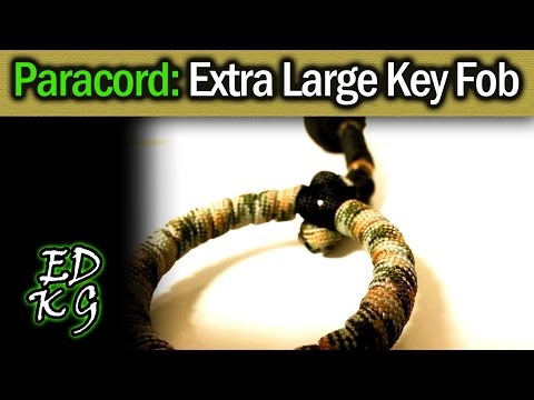 Simple Paracord: XL Key Fob