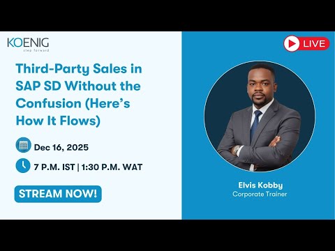 Third-Party Sales in SAP SD Without the Confusion (Here’s How It Flows)