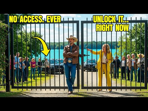 HOA Karen Freaks When I Bought Lakeside Farm Outside HOA—Locked Gate Ended Her Reign Forever