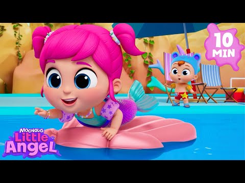 Mermaids Can Do Anything | Little Angel And Friends Kid Songs