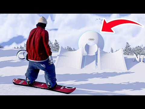 The PERFECT Video Game Snowboard Park | SHREDDERS