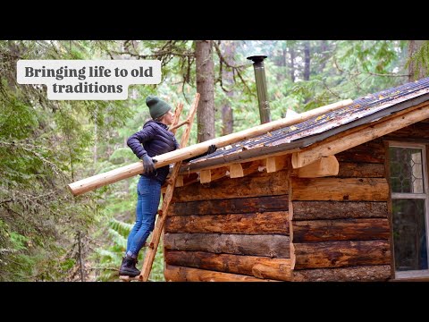 Old Swiss snow guard installation! (And a small door build). 