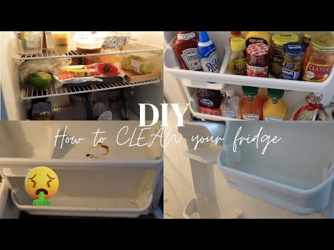 HOW I CLEAN MY FRIDGE | REFRIGERATOR TRANSFORMATION | EXTREME CLEANING | CLEAN WITH ME