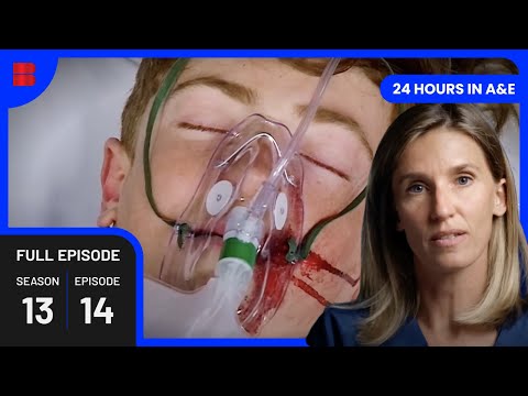 Teenager Suffers Seizure After Road Collision | 24 Hours in A&E