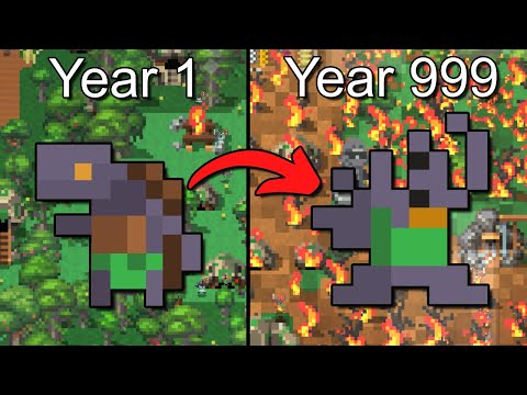 Following A Random Guy For 1,000 Years In WorldBox