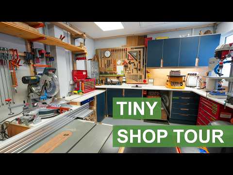 Small Workshop Tour | Fixing Issues & Optimizing Space (2025)