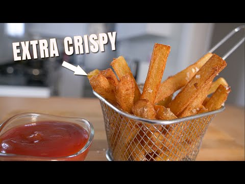 Oven Fries CRISPIER Than Deep Fried | How To Make Oven Baked Fries Crispy | Chef James