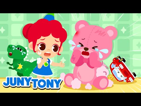 Oh No! Toys Got a Boo-Boo 🤕🧸 Take Care of Your Toys ❤️ +More Good Habits Songs for Kids | JunyTony