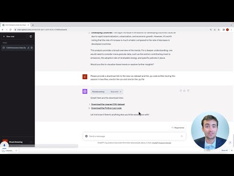 Getting Started with ChatGPT's Advanced Data Analysis Feature