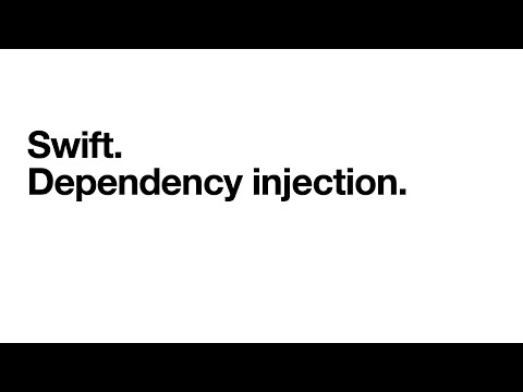 Dependency injection в Swift.