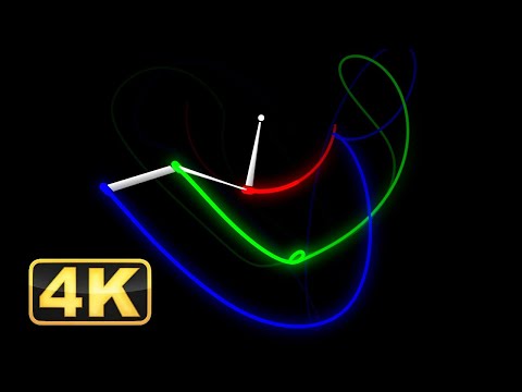 4K Abstract Calming Pendulum! Hypnotic Screensaver With Meditation Music for Relaxing and Sleeping