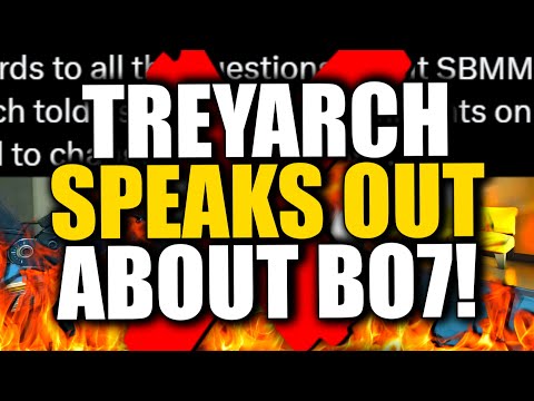 TREYARCH SPEAKS OUT! They Blame Activision for SBMM & Revealed A TON About Black Ops 7... (Big News)